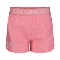 Under Armour Toddler Girls' Play Up Shorts 4-6X Front_Flat