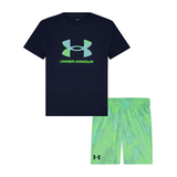 Under Armour Toddler Boys' Tech™ Printed Shorts Set 2-4X Front_Flat