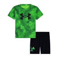 Under Armour Toddler Boys' Printed Shorts Set 4-7 Front_Flat