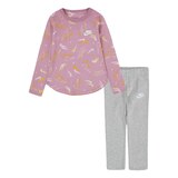 Nike Toddler Girls' Printed Leggings Set Front_Flat