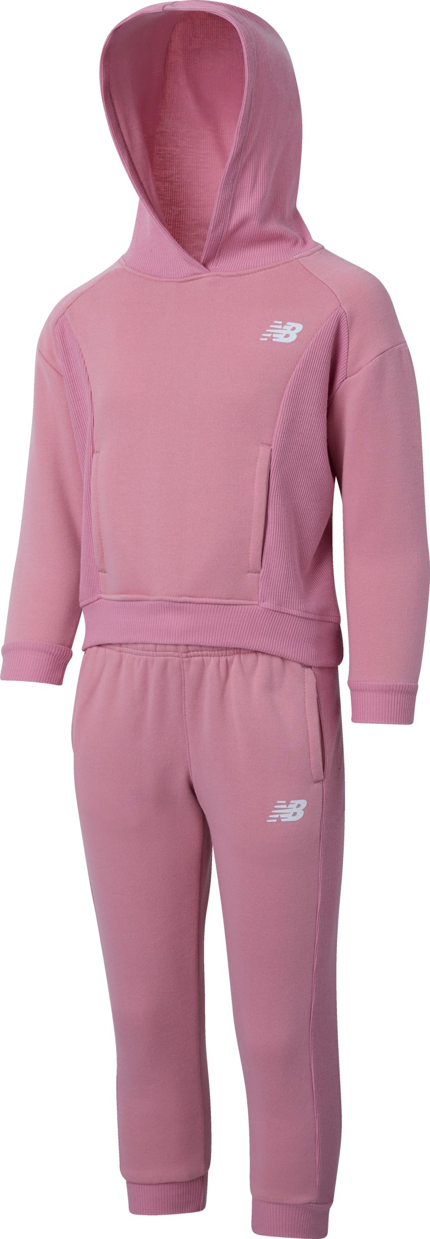 New Balance Toddler Girls' Fleece Hoodie And Pants Set