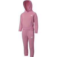New Balance Toddler Girls' Fleece Hoodie And Pants Set Front_Angled_Left