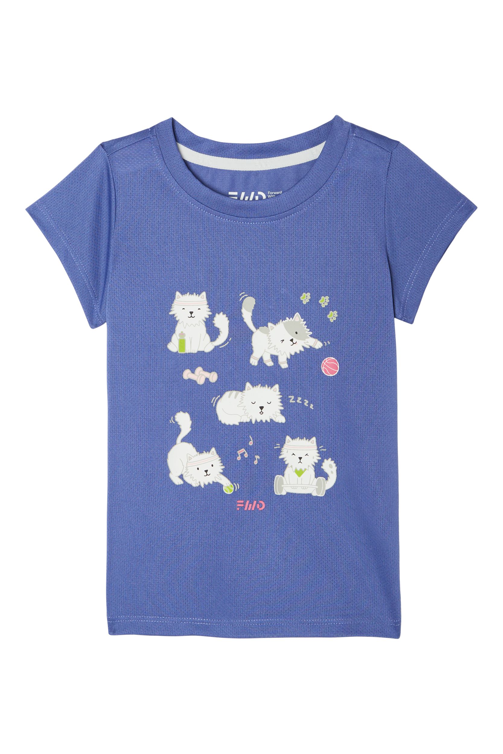 FWD Toddler Girls' Graphic T Shirt - 2 Pack