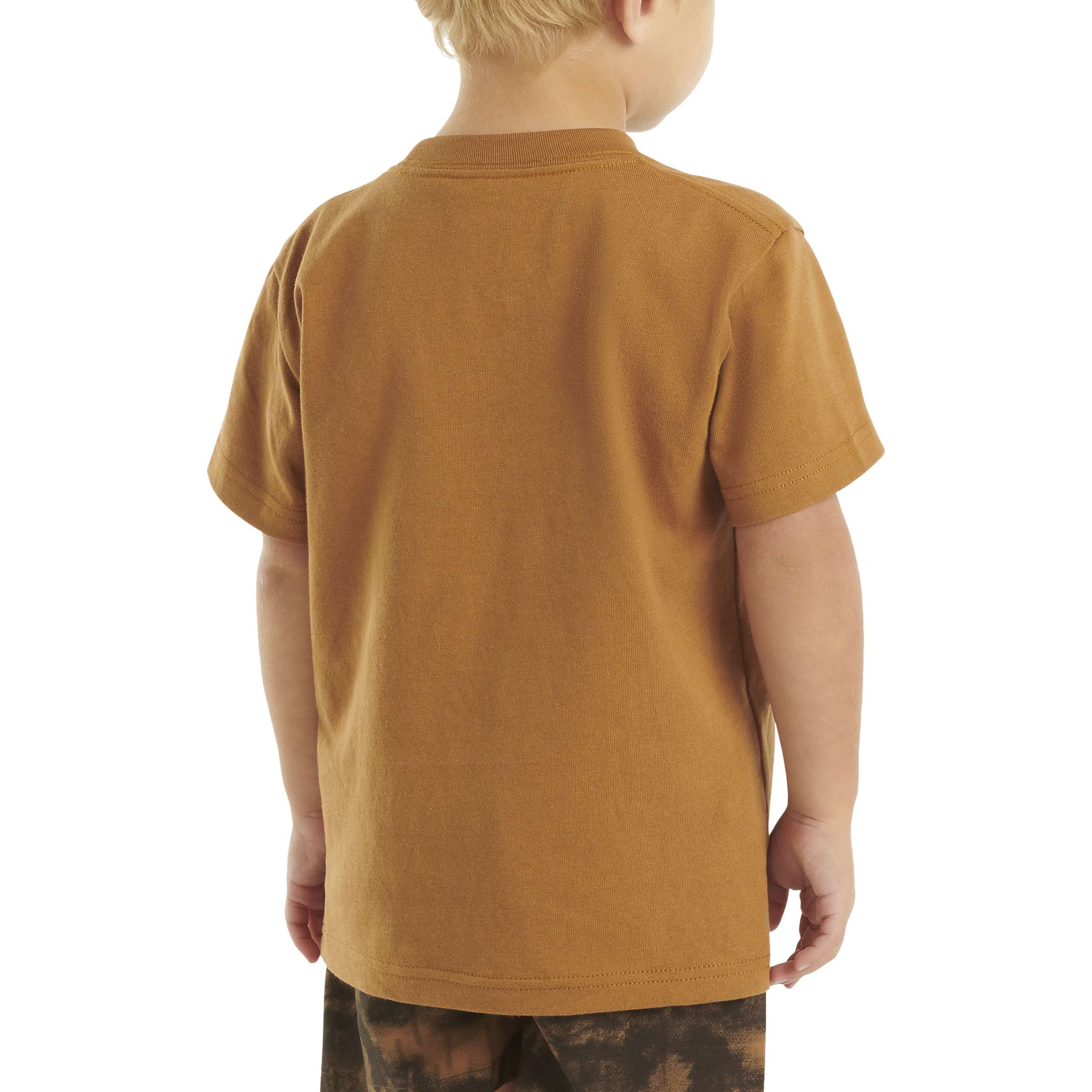 Carhartt Toddler Boys' 4-7 Pocket T-Shirt