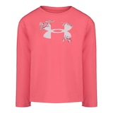 Under Armour Toddler Kids' Tech™ Stitch Long Sleeve T-Shirt Front_Flat