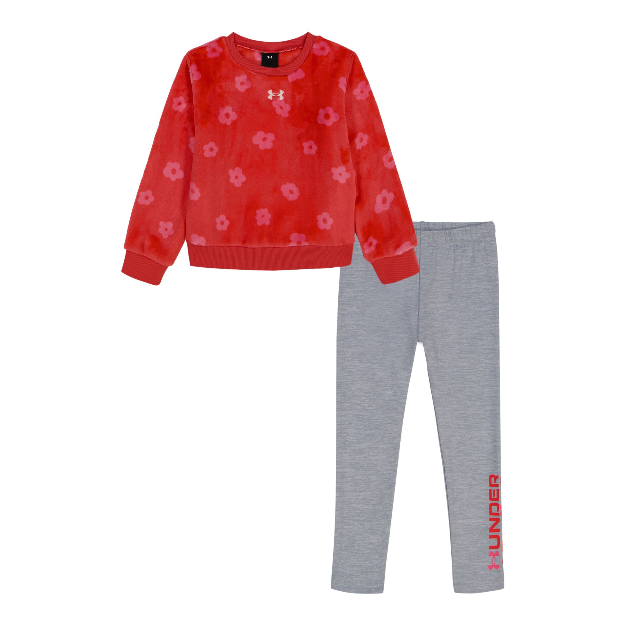Under Armour Toddler Kids' 4-6X Sherpa Crewneck Set