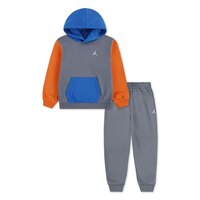 Jordan Toddler Kids' Mj Brooklyn Fleece Pullover Set Front_Flat