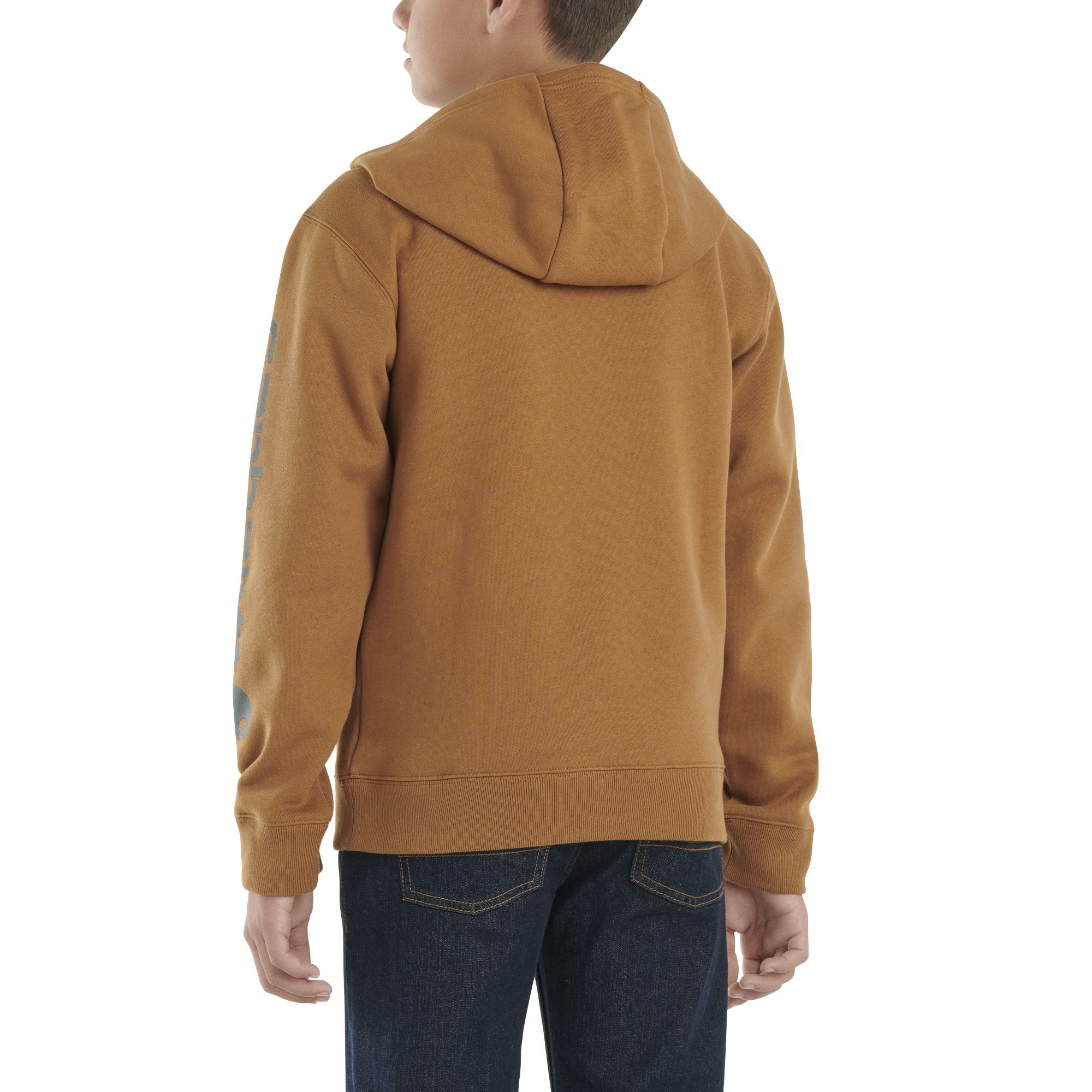 Carhartt Youth Unisex Logo Graphic Hoodie Sweatshirt