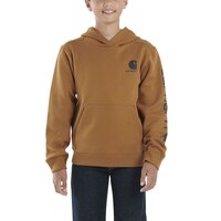 Carhartt Youth Unisex Logo Graphic Hoodie Sweatshirt