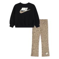 Nike Toddler Kids' Wild Warm All Over Print Leggings Set Front_Flat
