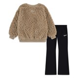 Nike Toddler Kids' Cozy Flare Leg Pants Set Front_Flat