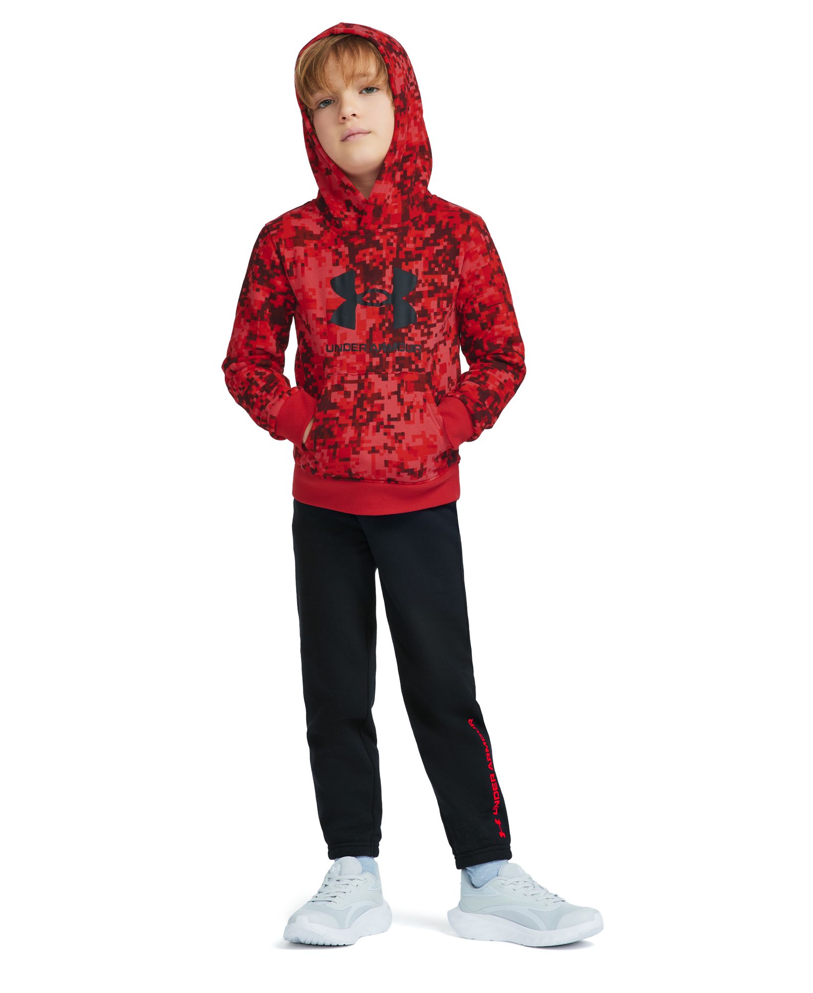 Under Armour Toddler Kids' Rival All Over Print Fleece Set - Warm and Comfy Clothing Set