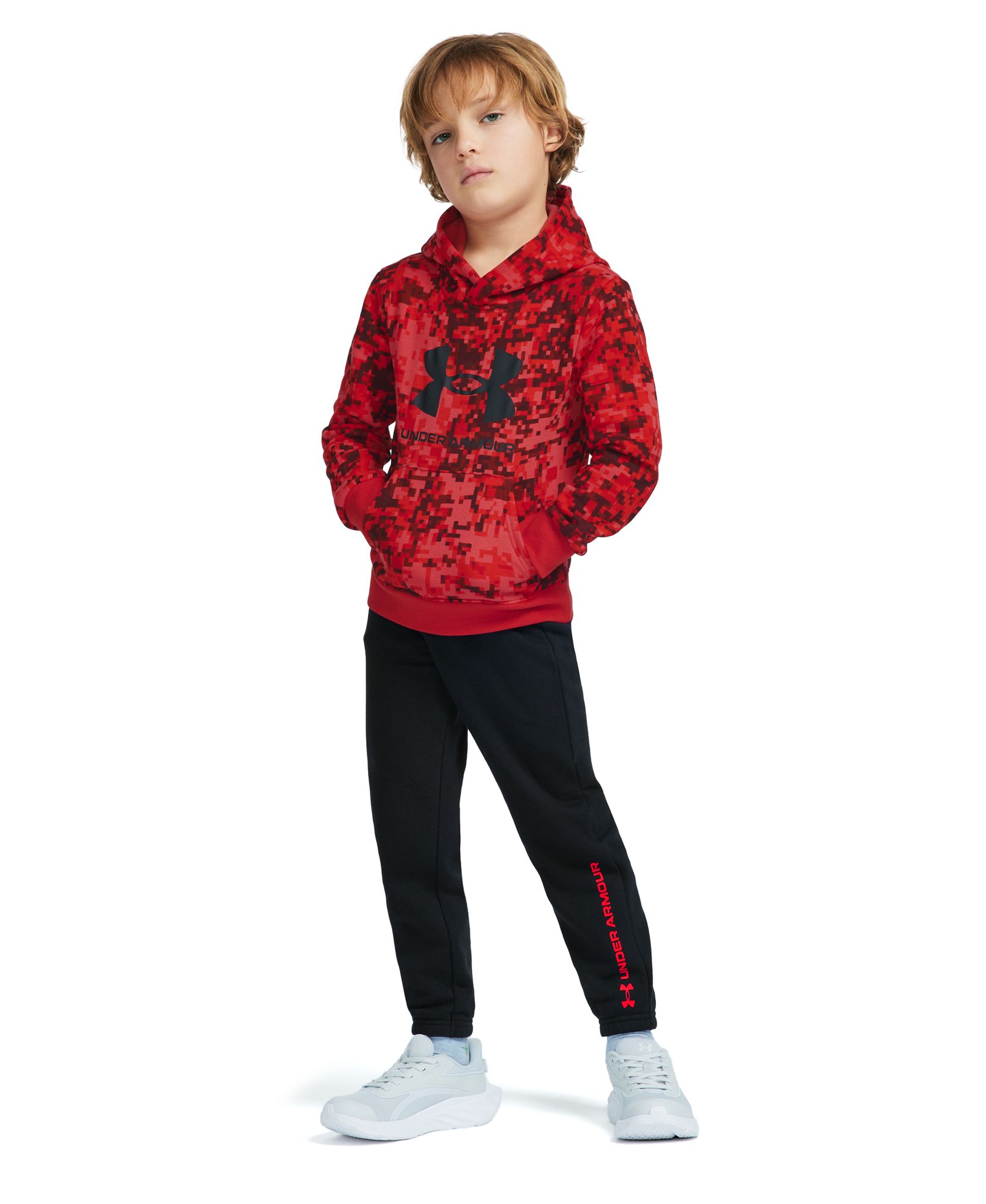 Under Armour Toddler Kids' Rival All Over Print Fleece Set - Warm and Comfy Clothing Set