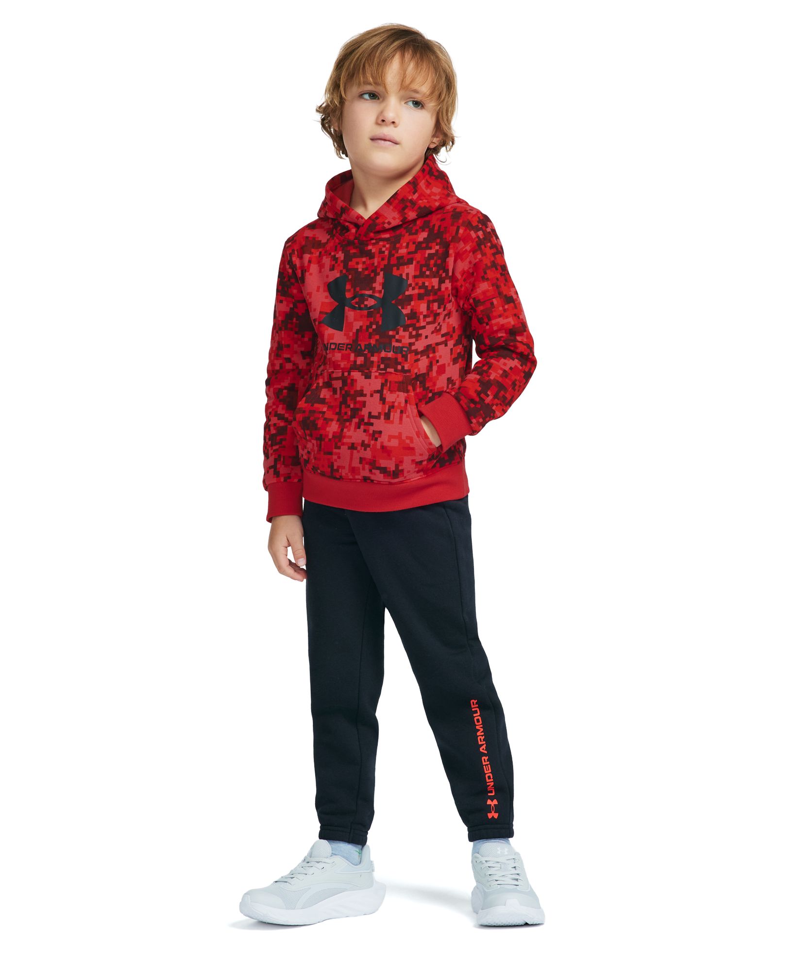 Under Armour Toddler Kids' Rival All Over Print Fleece Set - Warm and Comfy Clothing Set