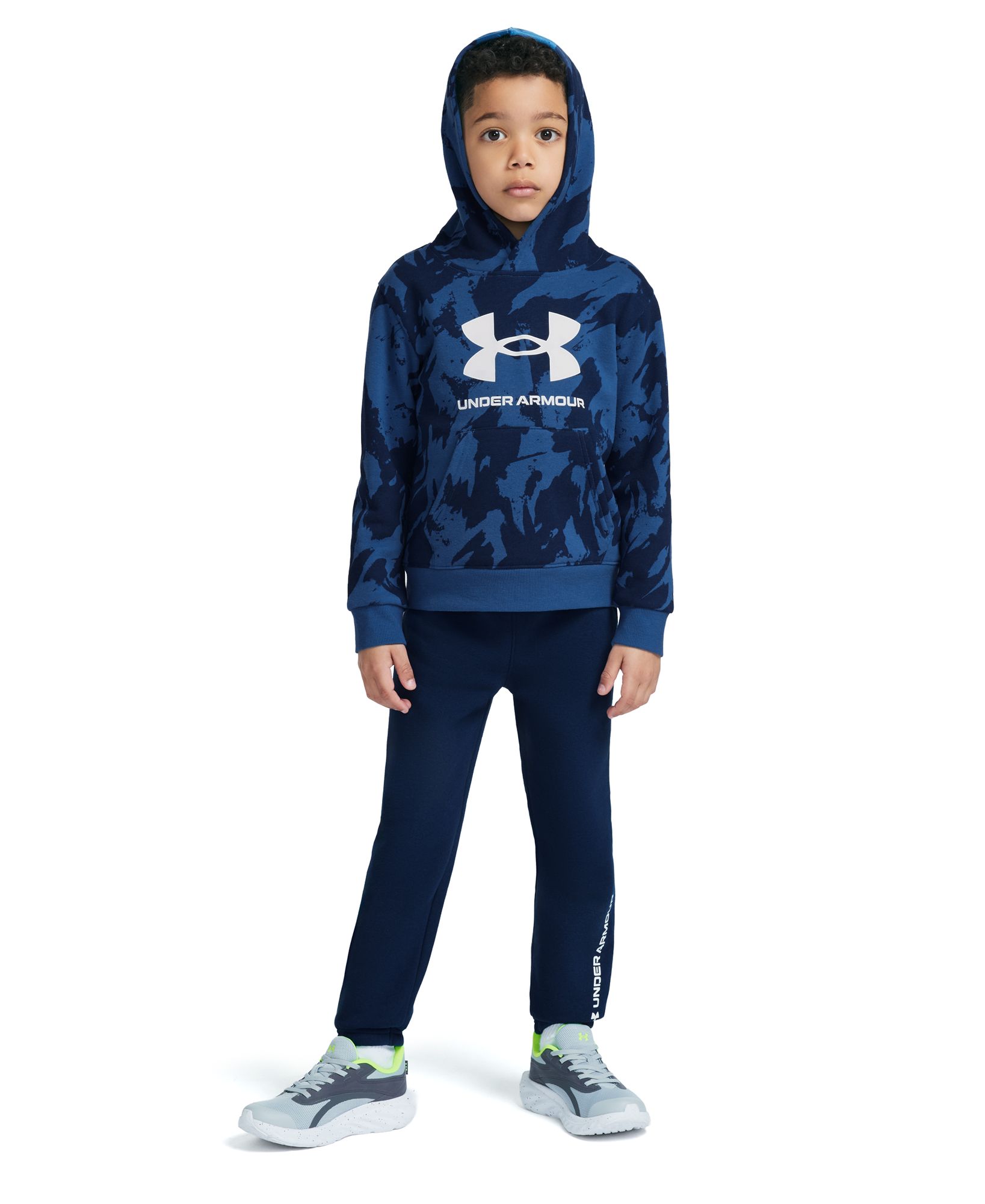 Under Armour Toddler Kids' Rival All Over Print Fleece Set - Warm and Comfy Clothing Set
