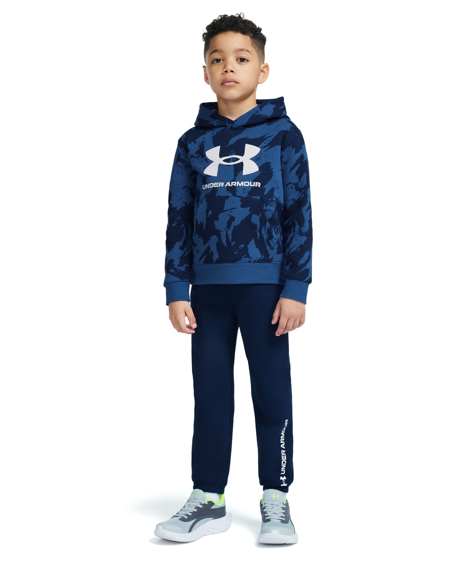 Under Armour Toddler Kids' Rival All Over Print Fleece Set - Warm and Comfy Clothing Set