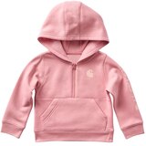 Carhartt Toddler Kids' 1/2 Zip Long Sleeve Hoodie Front_Flat