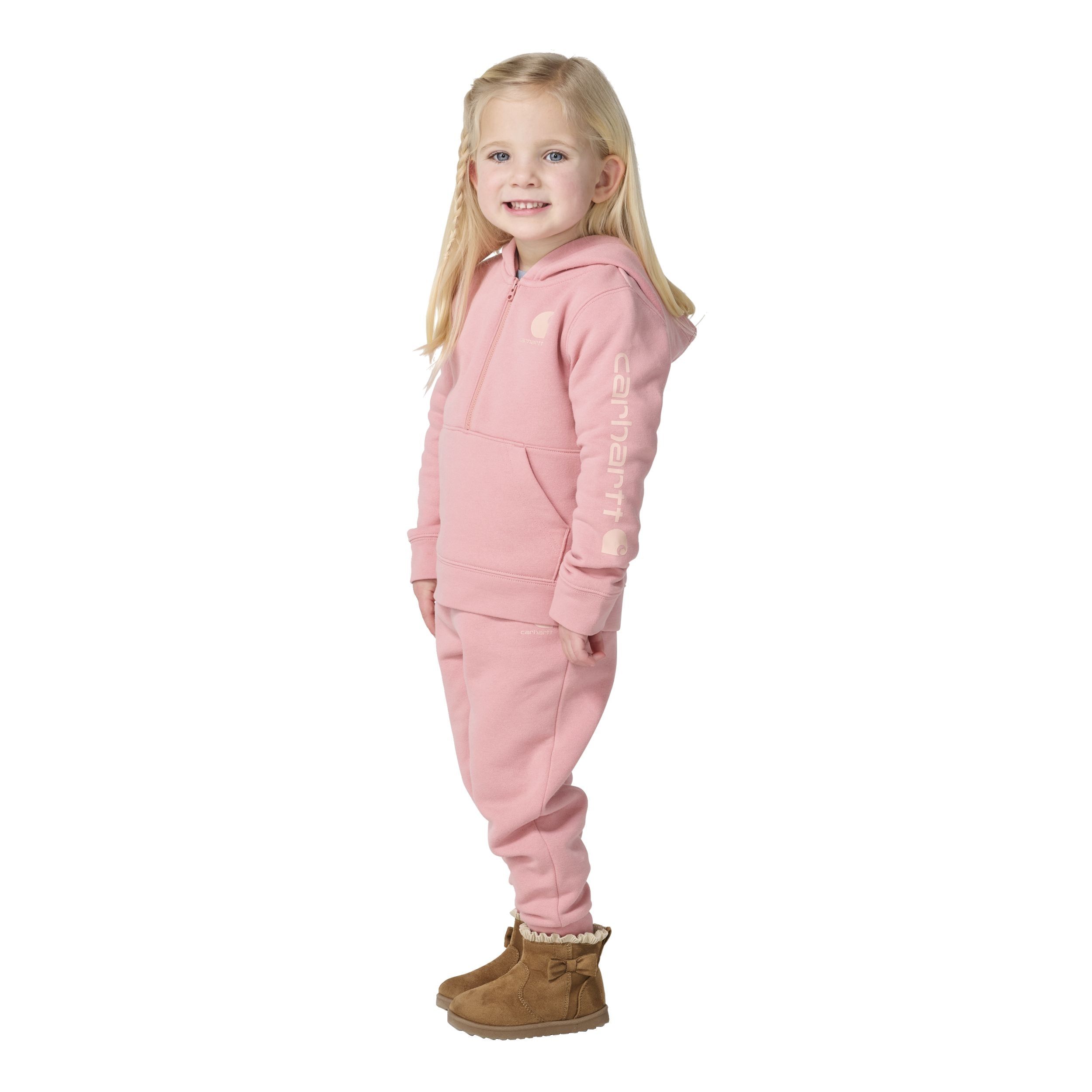 Carhartt Toddler Kids' 1/2 Zip Long Sleeve Hoodie