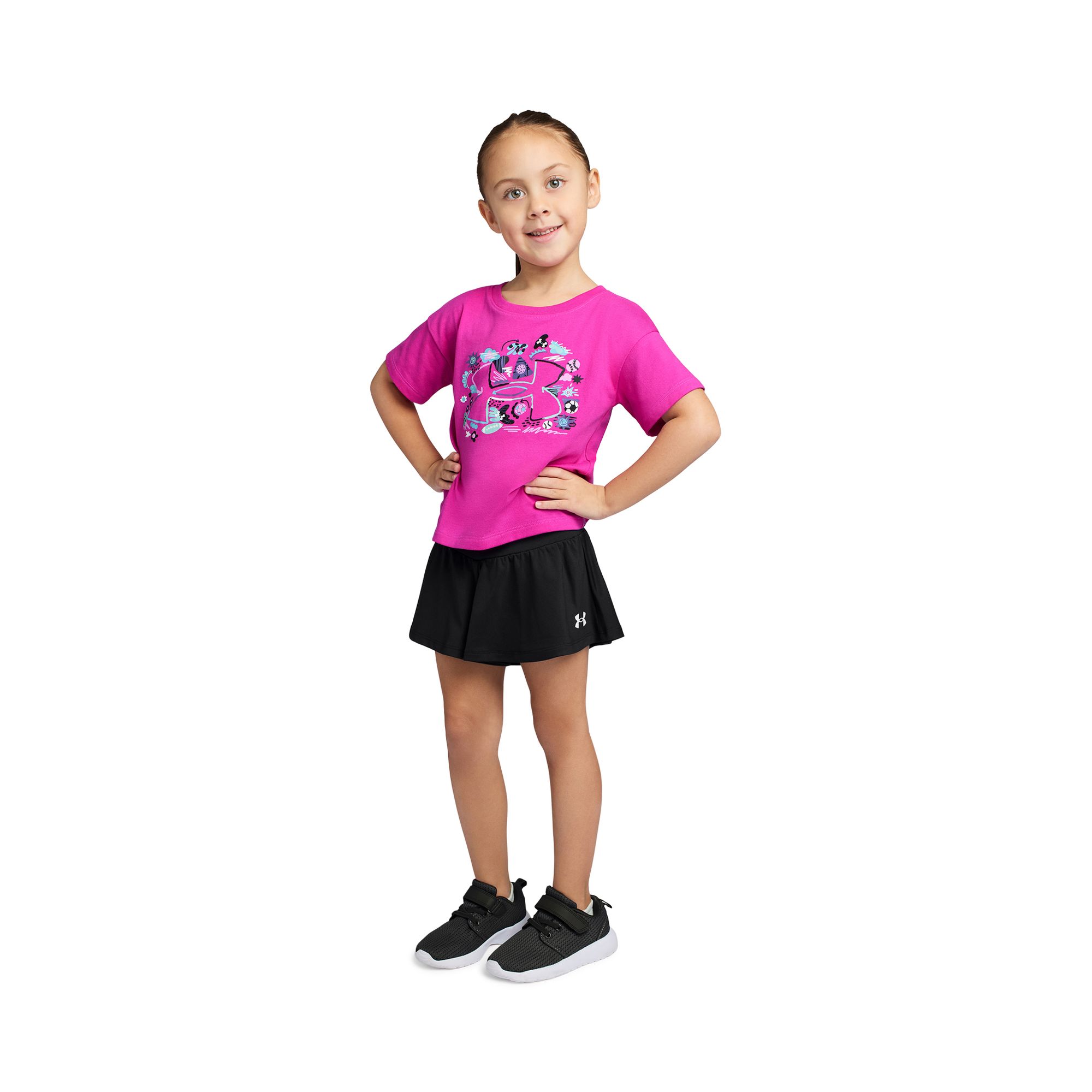Under Armour Toddler Kids' Flare 2-Fer Shorts Set
