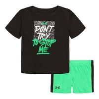 Under Armour Infant Boys' Don't Try To Stop Me Two Piece Set Front_Flat