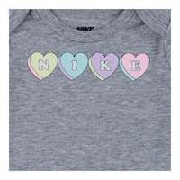 Nike Infant Girls' 0/3M-9M Bodysuit - 3 Pack CloseUp