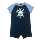Hurley Infant Graphic Raglan Romper Front_Flat