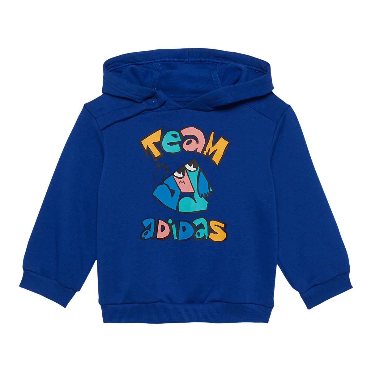 adidas Infant Girls' Oversized Fleece Jogger Set