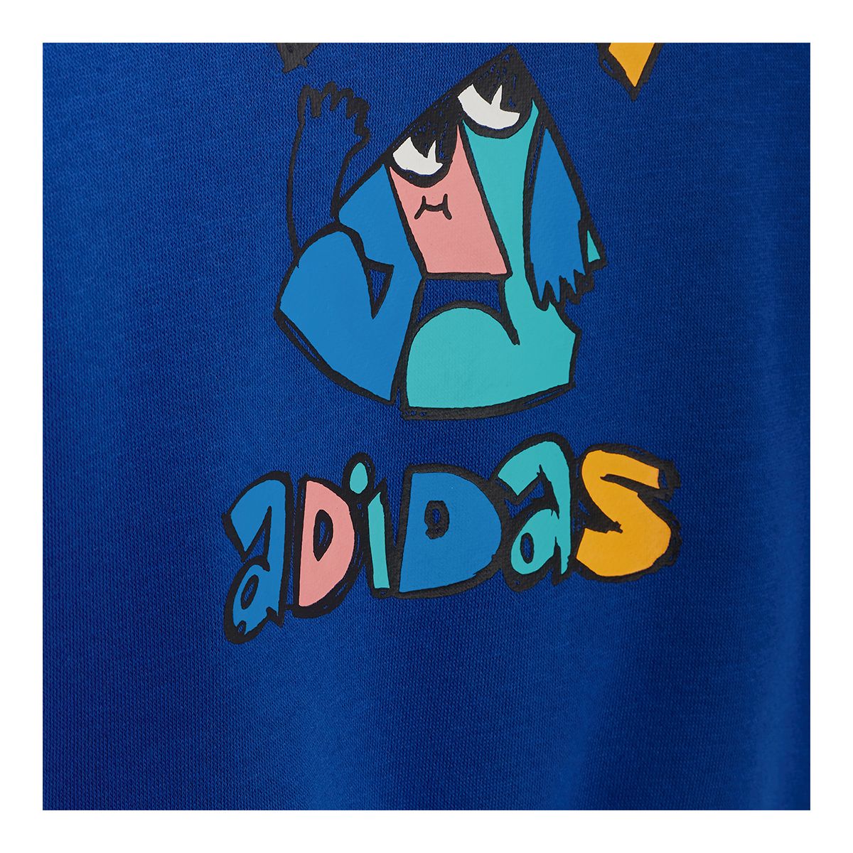 adidas Infant Girls' Oversized Fleece Jogger Set