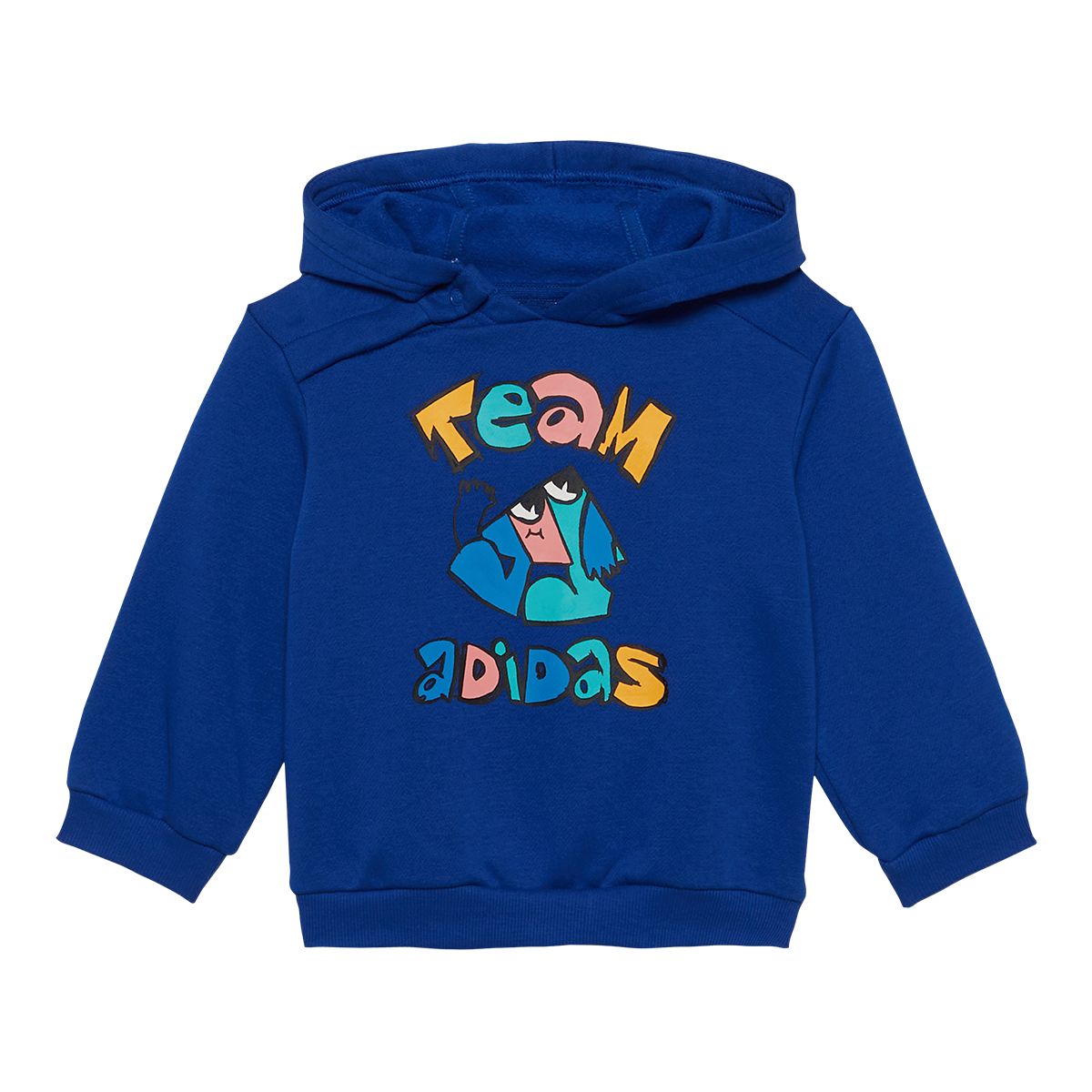 adidas Infant Girls' Oversized Fleece Jogger Set