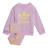 adidas Infant Girls' Crew Tracksuit Set Composite_or_Mixed