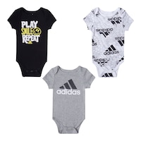 adidas Infant Boys' Bodysuit - 2 Pack Front_Flat