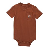 Carhartt Kids' Pocket Bodysuit Front_Flat
