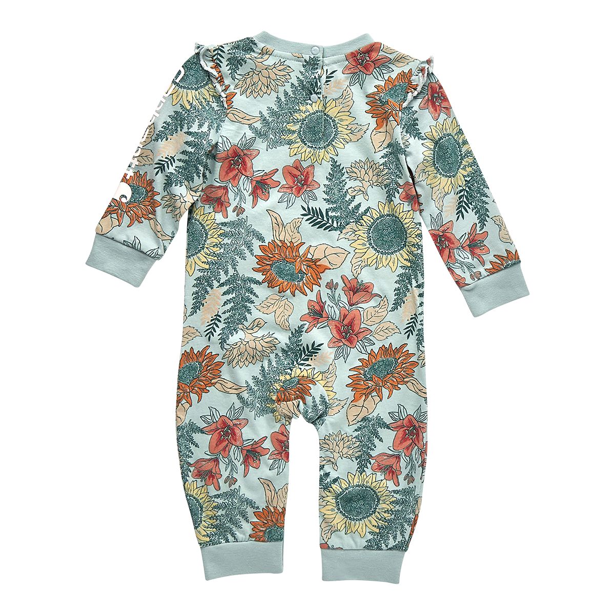 Carhartt Baby Girl's Long Sleeve Printed Coverall