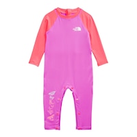 The North Face Kids' Amphibious One Piece Sun Set Front_Flat