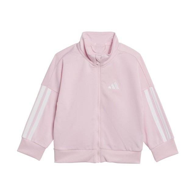 adidas Infant Girls' 3-Stripe Sportswear Tracksuit