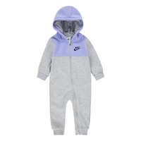 Nike Infant Girls' Printed Club Fleece Coverall Front_Flat