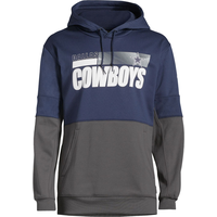 Dallas Cowboys Nike Men's Sideline Therma Hoodie Front_Flat