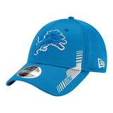 Detroit Lions New Era Home Sideline 9FORTY Adjustable Hat, NFL, Football Front_Angled_Left