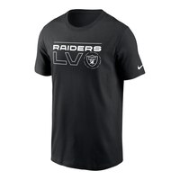 Las Vegas Raiders Nike Men's Broadcast Essential T Shirt Front_Angled_Left