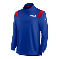 Buffalo Bills Nike Men's Coach Long Sleeve Shirt Front_Angled_Left