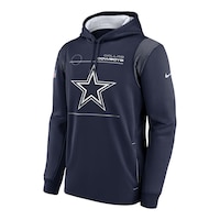 Dallas Cowboys Nike Men's Therma Hoodie Front_Angled_Left
