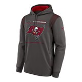 Tampa Bay Buccaneers Nike Men's Therma Hoodie Front_Angled_Left