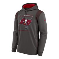 Tampa Bay Buccaneers Nike Men's Therma Hoodie Front_Angled_Left