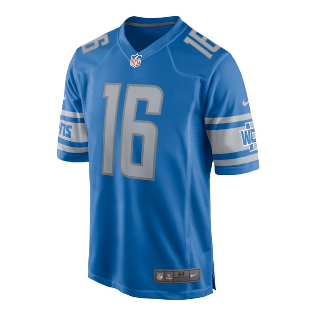 Jared Goff Lions Nike Men's Jared Goff Game Jersey