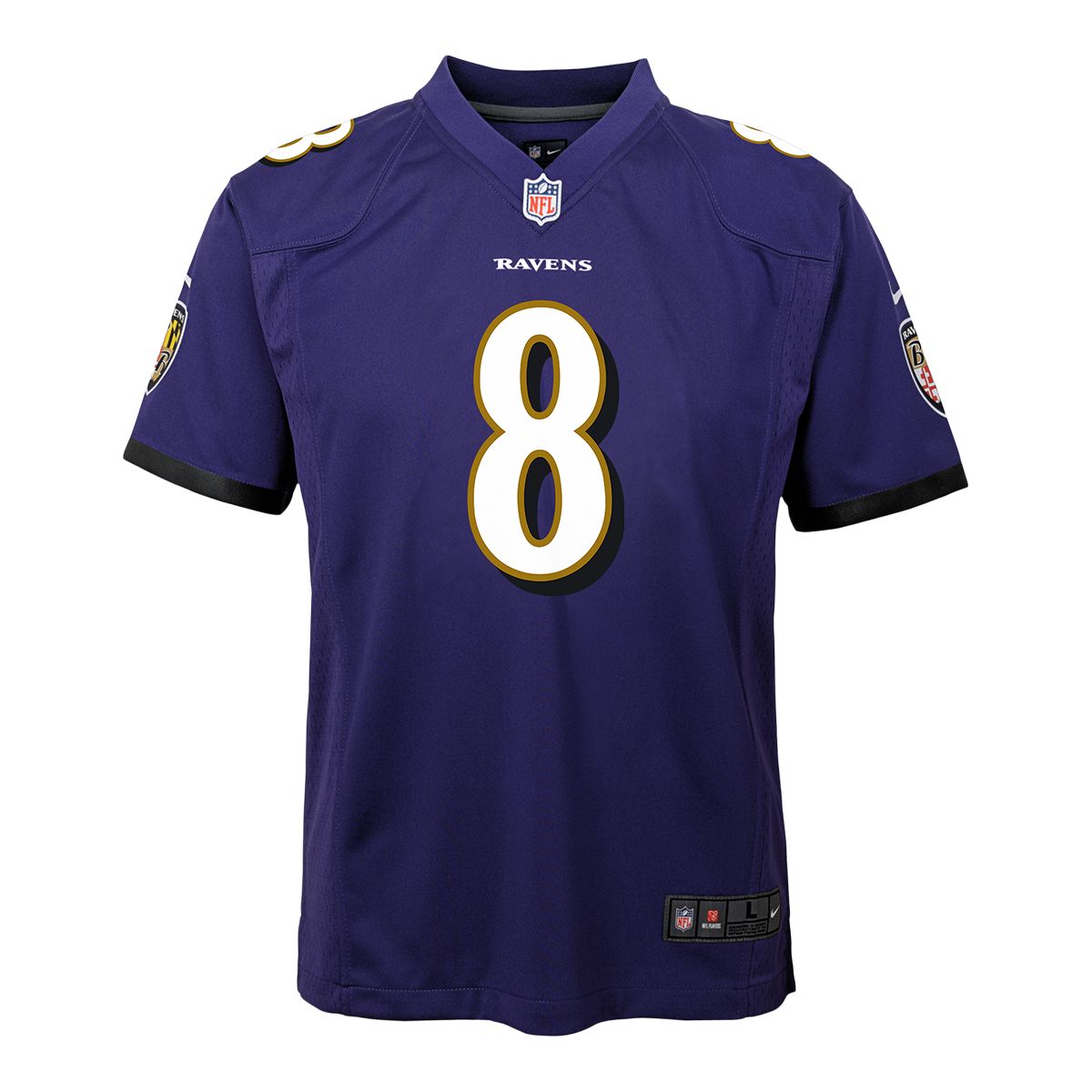 Youth Baltimore Ravens Nike Vincent Terrell Jackson Game Jersey