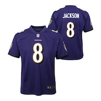 Youth Baltimore Ravens Outerstuff Lamar Jackson Game Jersey Composite_or_Mixed