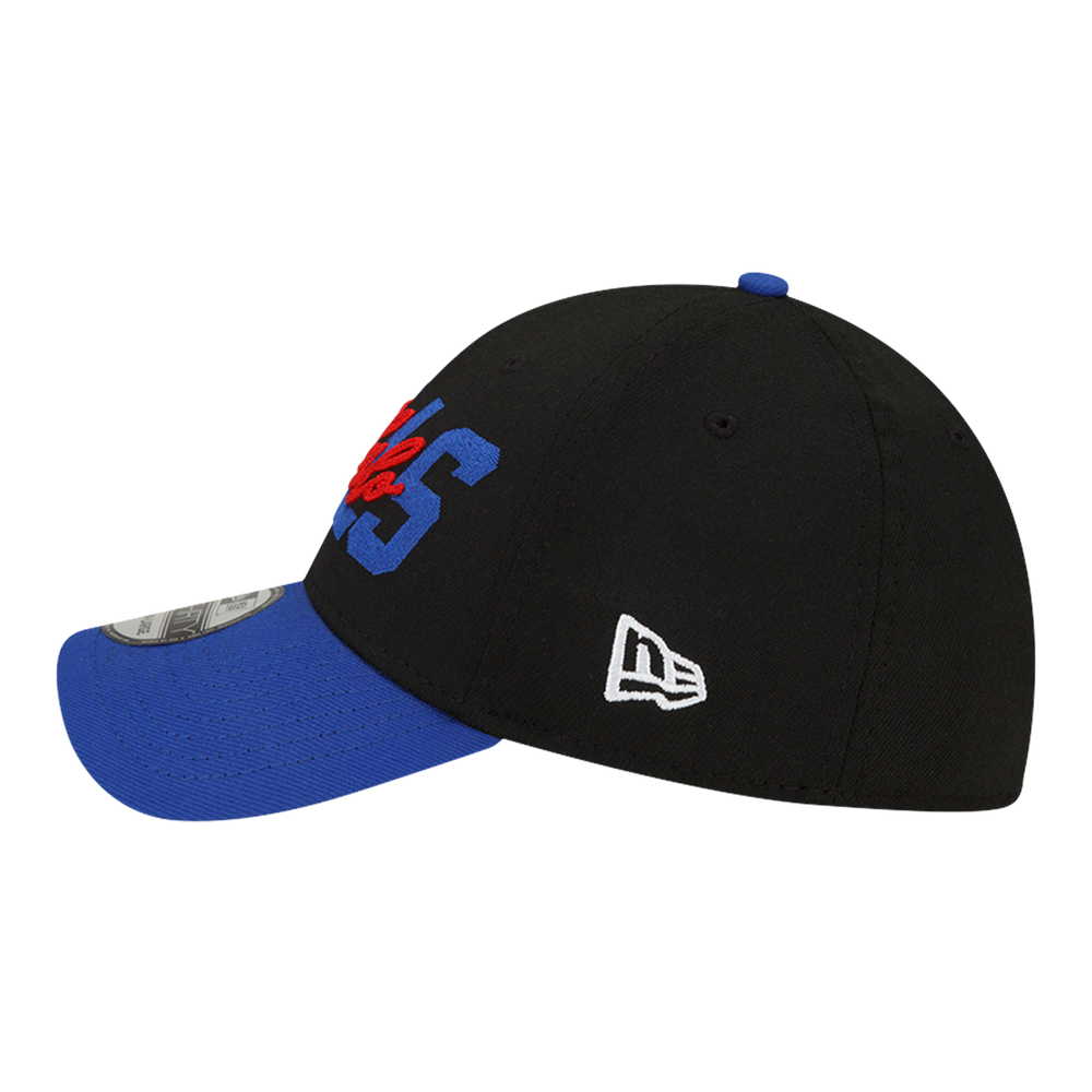 Buffalo Bills NFL Shield Custom Team Logo Football Stretch Fit Hat Cap  Men's S/M