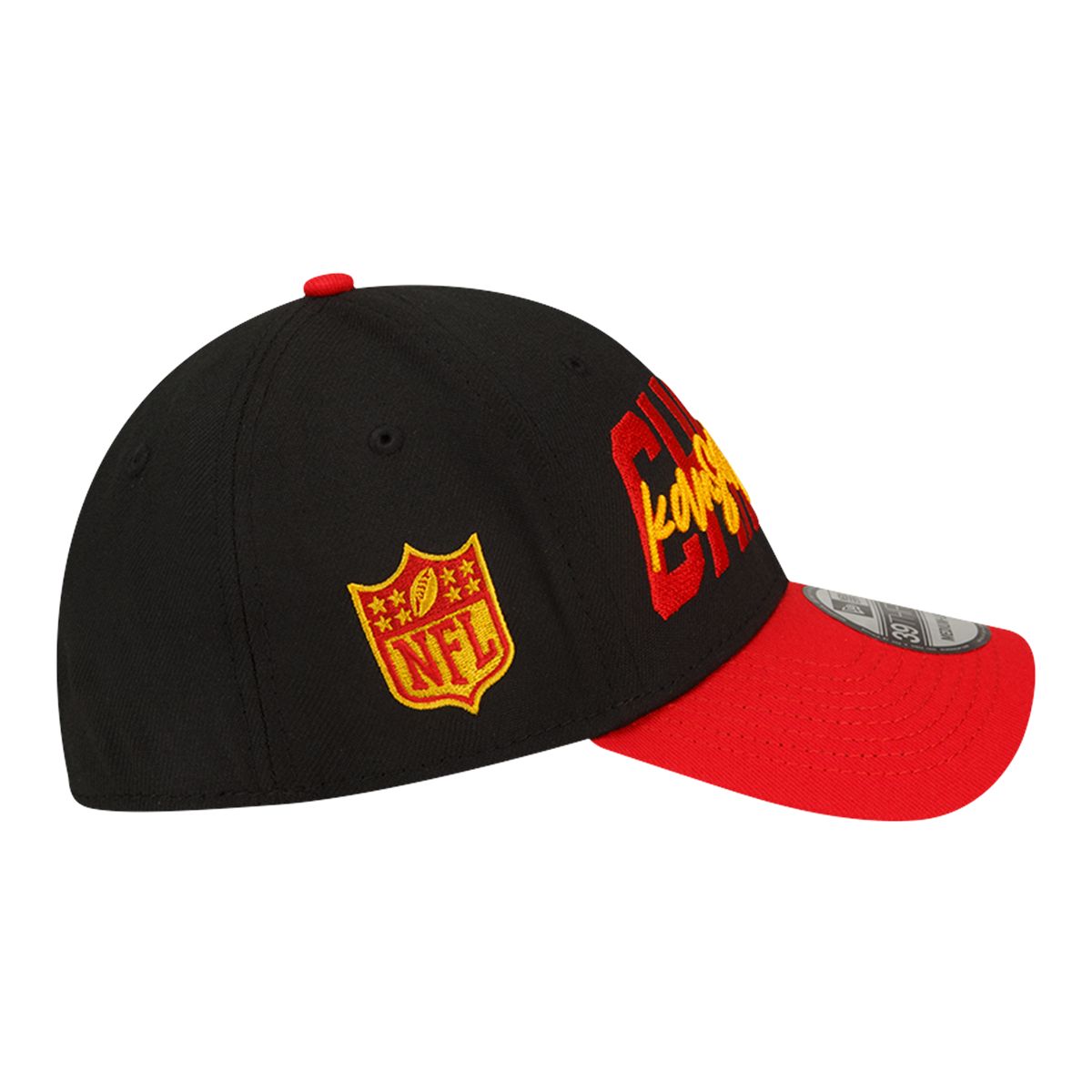 Kansas City Chiefs New Era Draft 39THIRTY Stretch Fit Adjustable Hat, NFL, Football