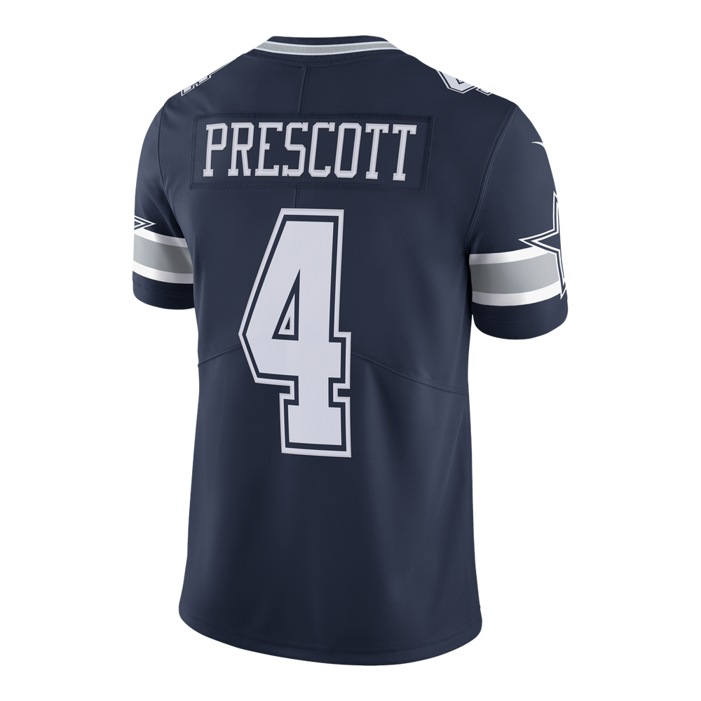 Dallas Cowboys Road Name & Number T-Shirt - Dak Prescott - Mens