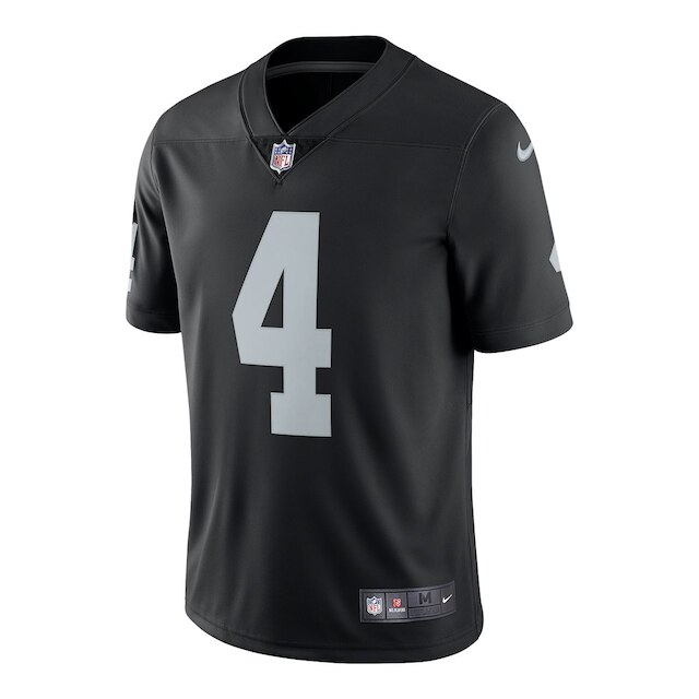 Derek Carr Las Vegas Raiders Nike Women's Game Player Jersey - Black